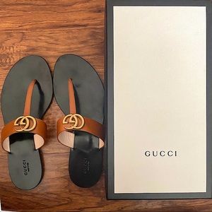 SOLD Authentic Gucci Sandals Size 10